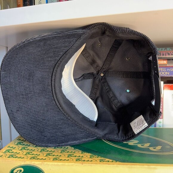 Vintage Pittsburgh Pirates Black Corduroy Snapback Hat Stitched - Picture 3 of 5